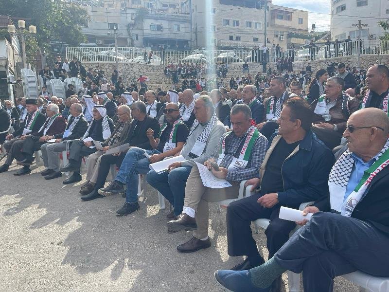 عيلوط: حضور واسع في مراسيم تدشين النصب التذكاري لشهداء المجزرة-7