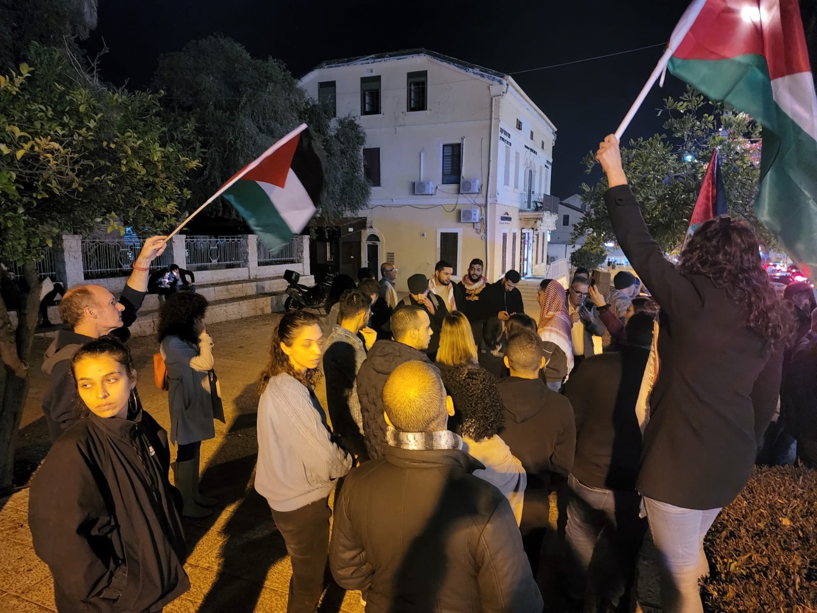 مظاهرة في حيفا منددة بإعدام الشاب عمار مفلح-5