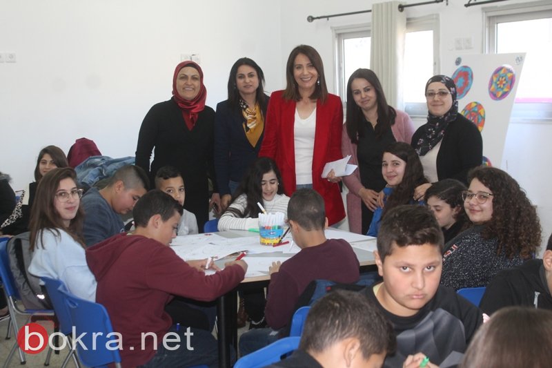 سخنين: انبسطنا كتير- كله كان حلو- لا مكان للخوف لدينا .. هكذا عبر طلاب مدرسة النجاح عن شعورهم خلال زيارتهم لمدرسة الحلان -13