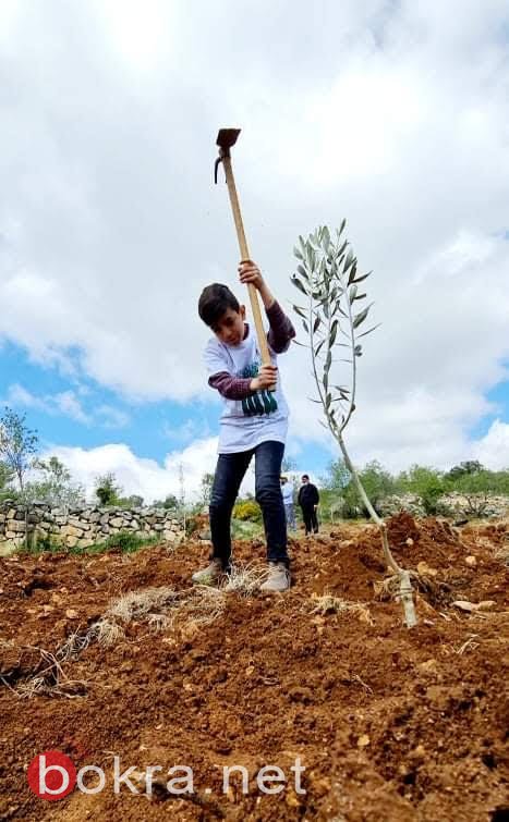 العربية لحماية الطبيعة تحيي "يوم الأرض" بزراعة 1000 شجرة في القدس-2