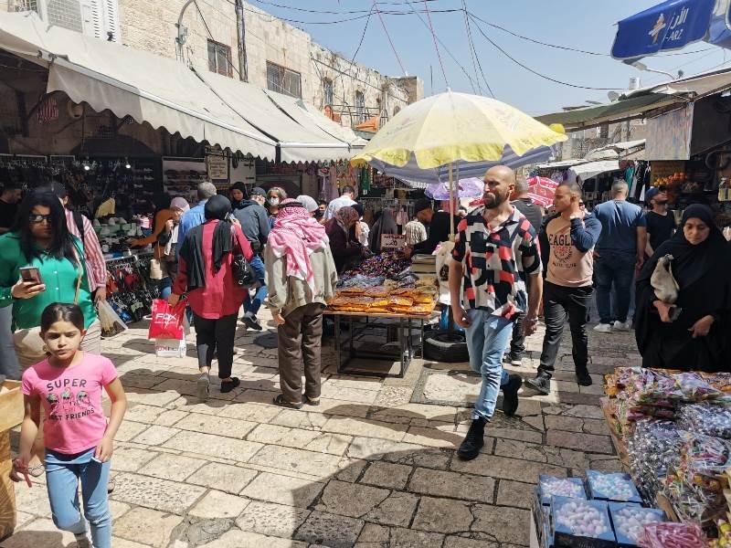 القدس: فلسطينيو الداخل ينعشون أسواق البلدة القديمة-6