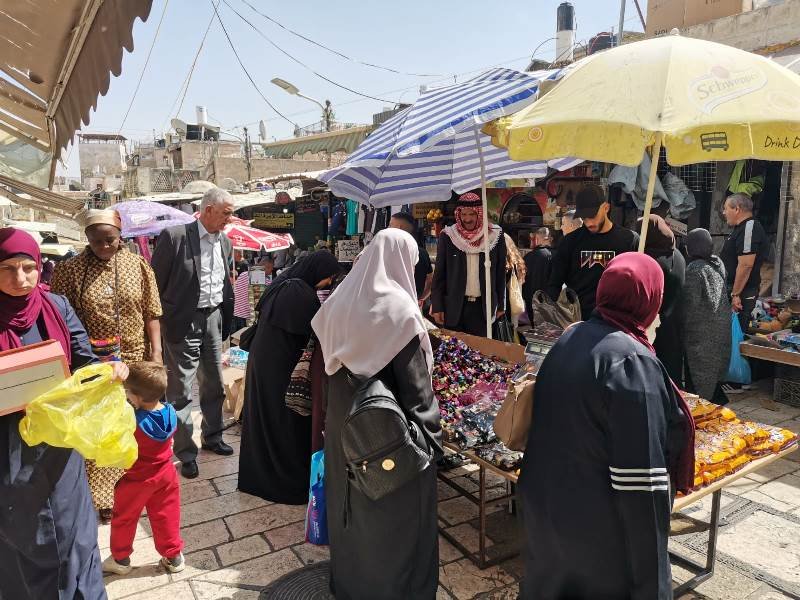القدس: فلسطينيو الداخل ينعشون أسواق البلدة القديمة-7
