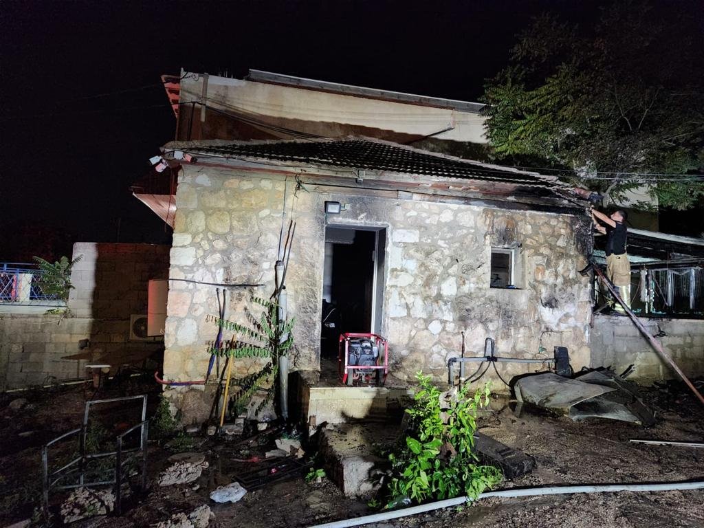 بيت شيمش: إندلاع حريق في شقه سكنية-2