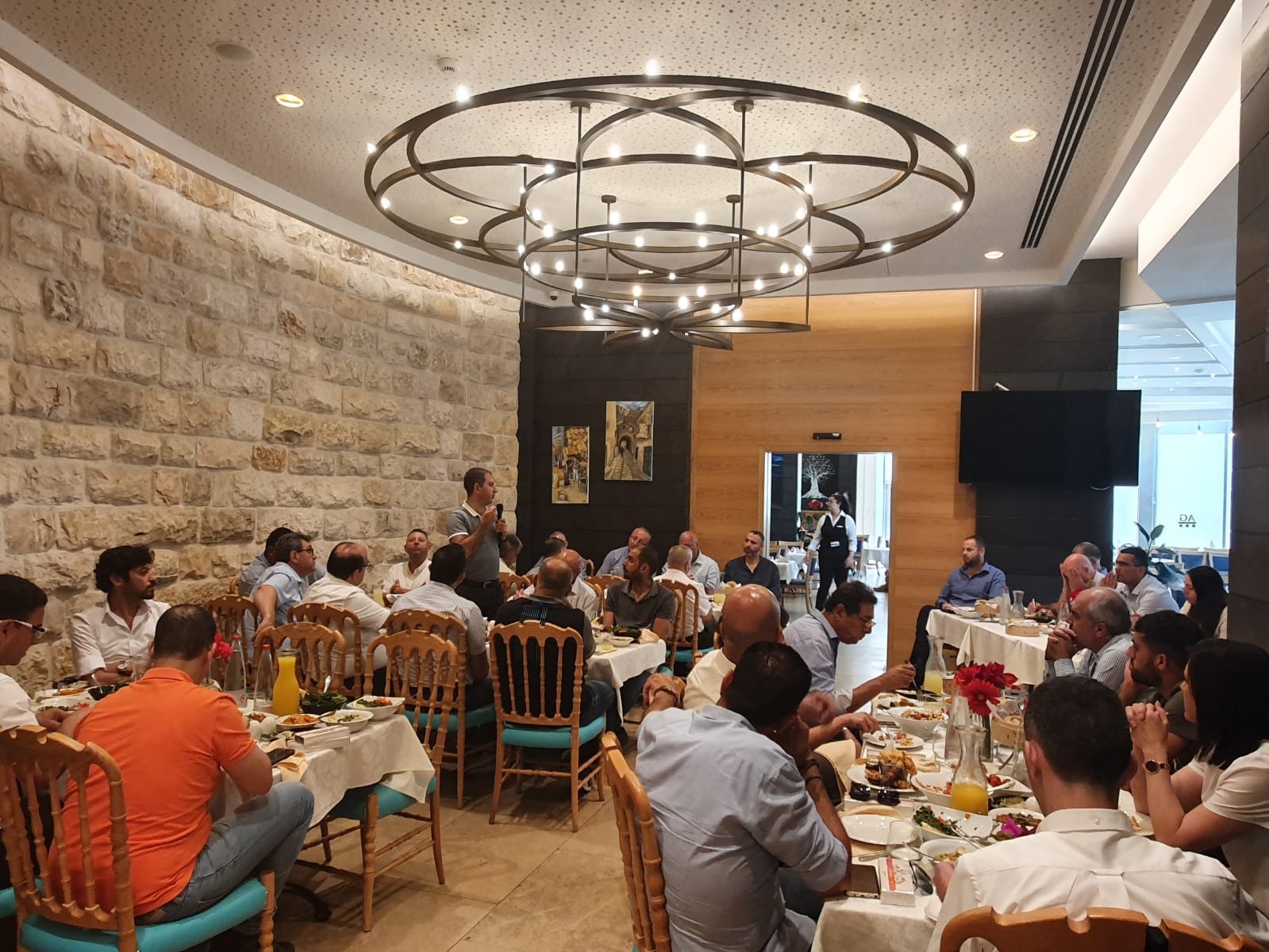 ادارة بنك هبوعليم تلتقي مع مجموعة من رجال الاعمال في الناصرة -5