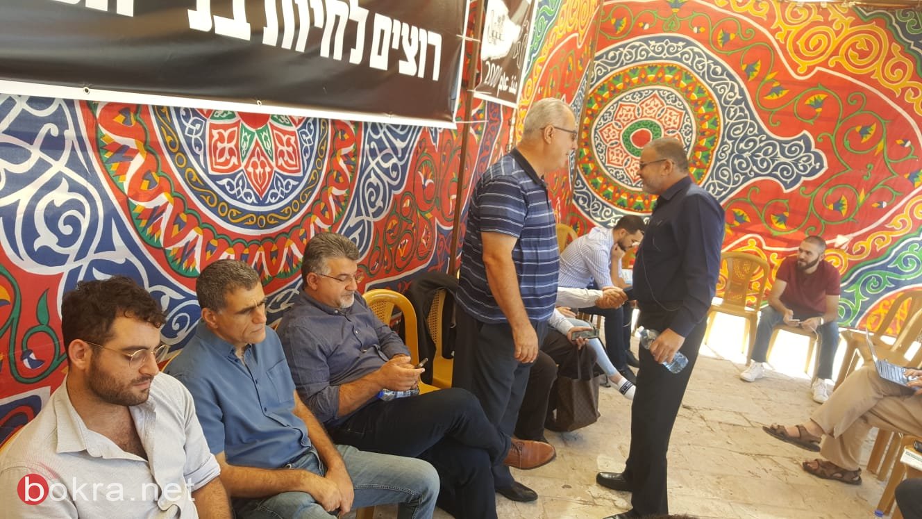من خيمة الاعتصام في القدس، بركة لـ"بـُكرا": عاجلا ام آجلا سنقتلع الاجرام والمجرمين-0
