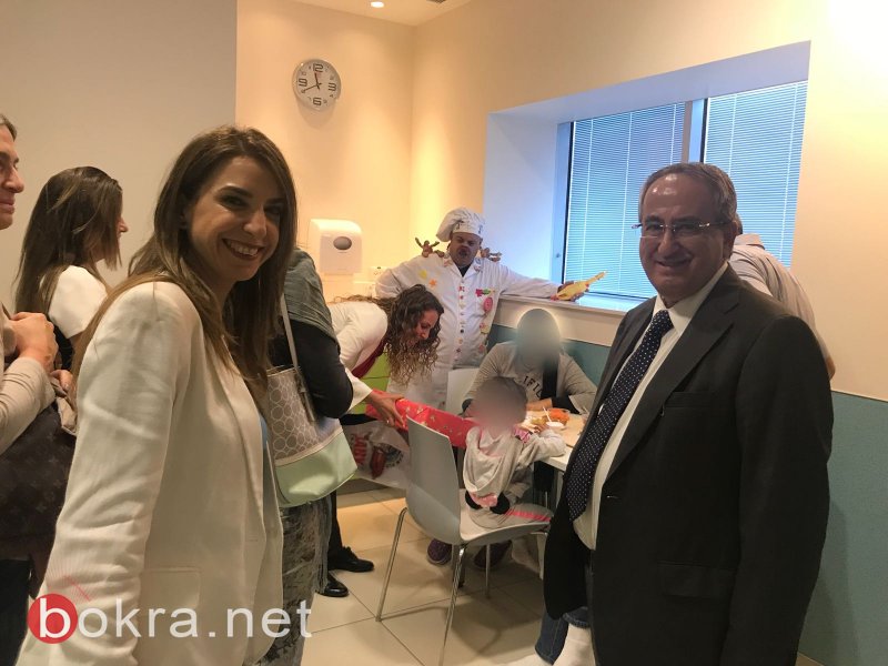 حيفا- نادي روتاري ستيلا مارس يوزع الهدايا على الاطفال المرضى بمناسبة الاعياد-15
