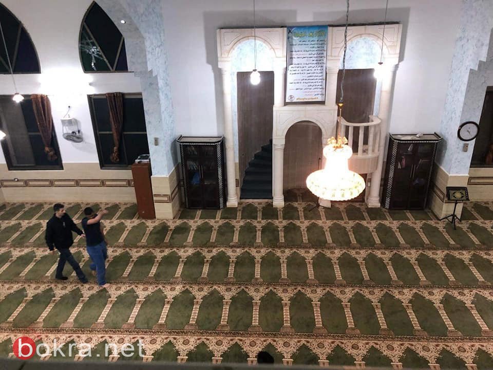 الجامعة الامريكيّة في جنين: تزيين مسجد السكنات بمبادرة من طلّاب ام الفحم -5