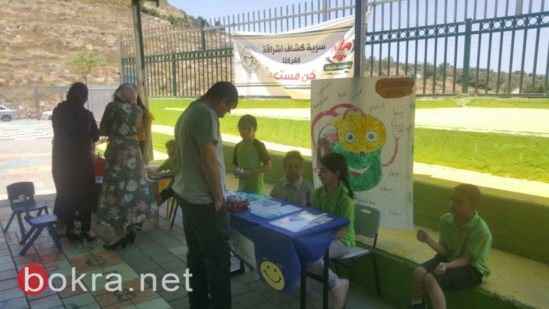 جمعيَّة حماية الطَّبيعة ومدرسة اشراقة الابتدائيَّة في كفركنا تحتفلان باختتام مشروع الدّفيئة المدرسيَّة-21