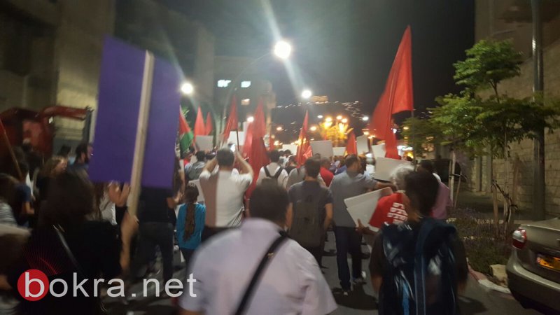  حيفا: مظاهرة عربية يهودية صاخبة ضد الاحتلال والفاشية -9