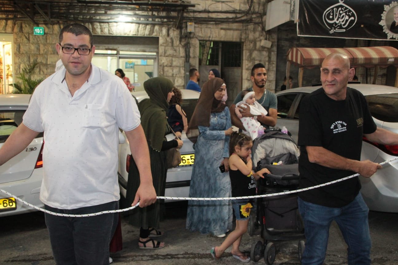 المئات في مسيرة عيد الفطر في الناصرة-7