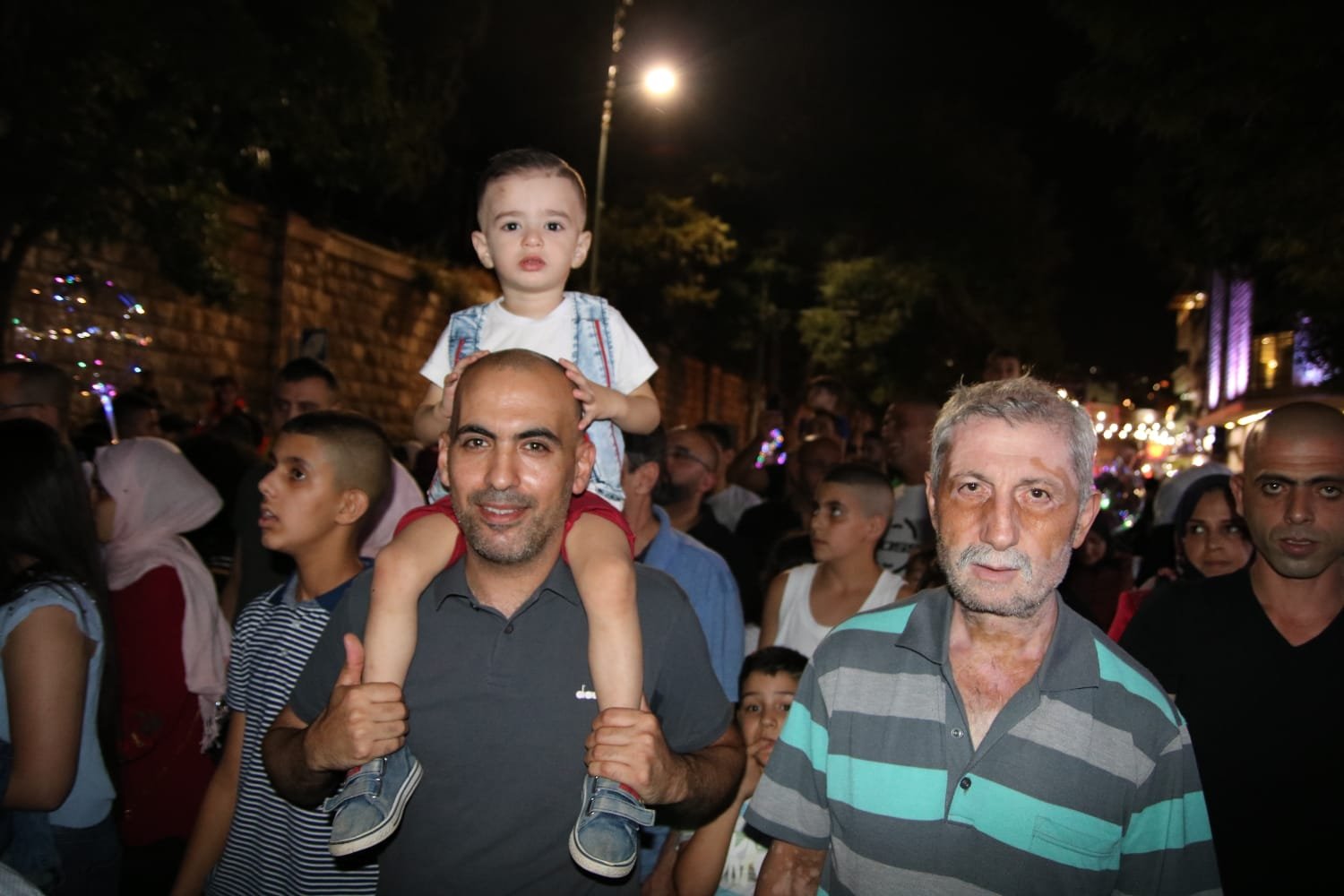 المئات في مسيرة عيد الفطر في الناصرة-20