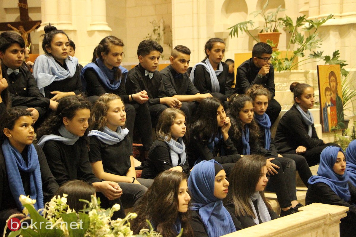 كنيسة السالزيان في الناصرة تحتضن كونسيرت "تواصل" لفرقة جوقة امواج-6