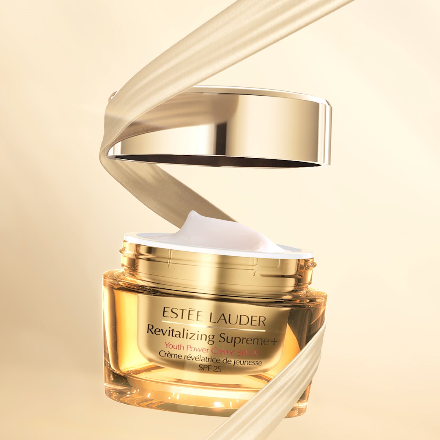 ماركة الماكياج والعناية والعطور الفاخرة، إستي لاودر تطلق  Youth Power Creme+Revitalizing Supreme  SPF25-0