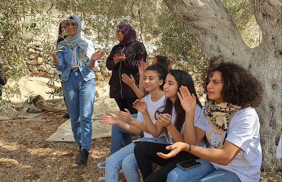 جمعية انماء في عمل تطوعي لقطف الزيتون في القدس-5