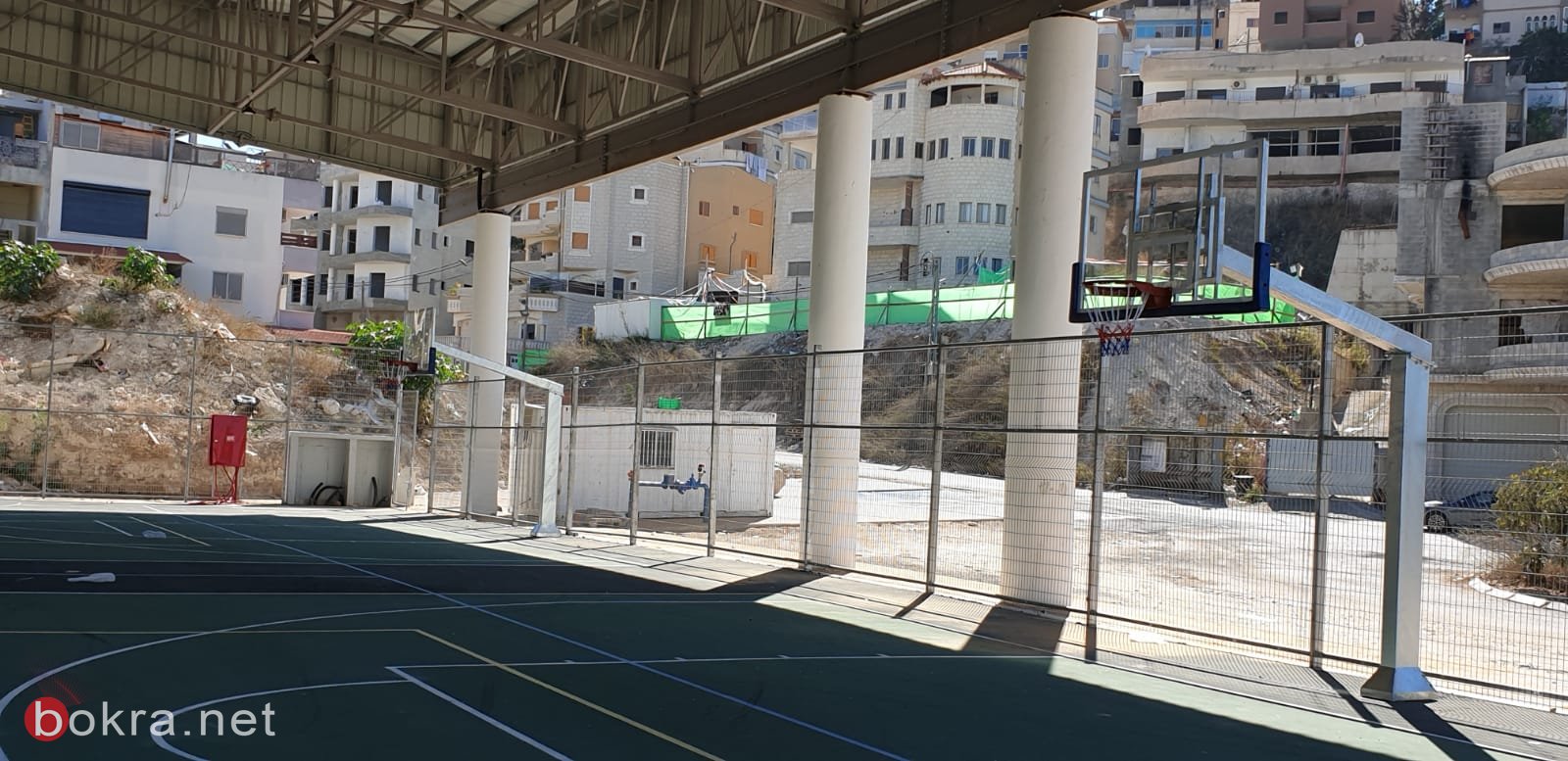 بلدية الناصرة تنهي العمل في اقامة ملعب كرم قدم وكرة سلة في كرم الصاحب-4
