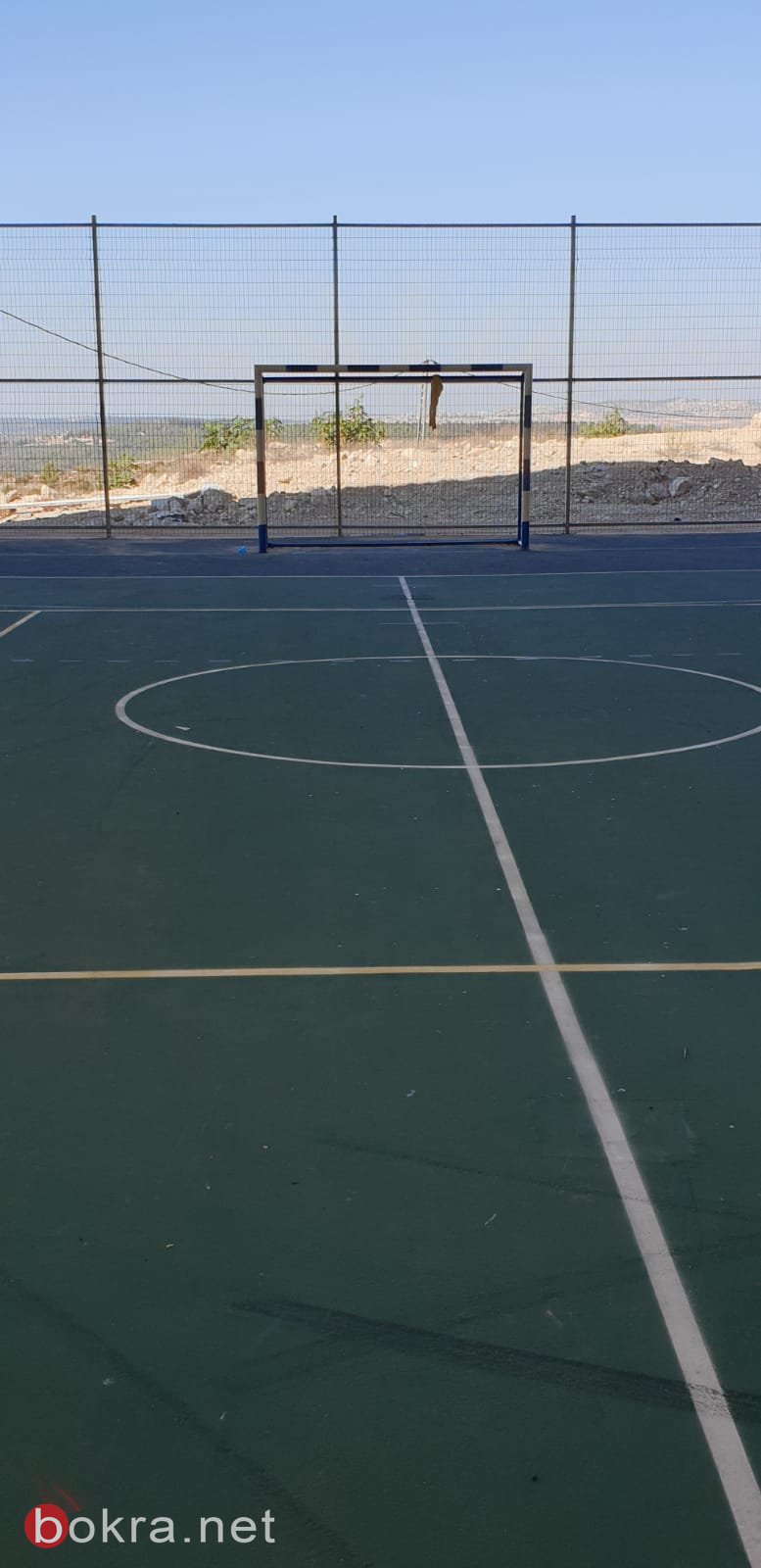 بلدية الناصرة تنهي العمل في اقامة ملعب كرم قدم وكرة سلة في كرم الصاحب-7