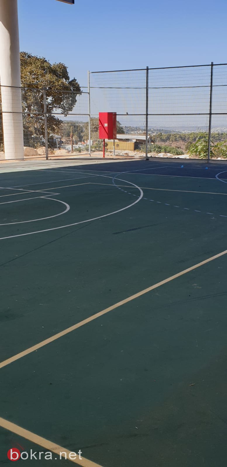 بلدية الناصرة تنهي العمل في اقامة ملعب كرم قدم وكرة سلة في كرم الصاحب-9