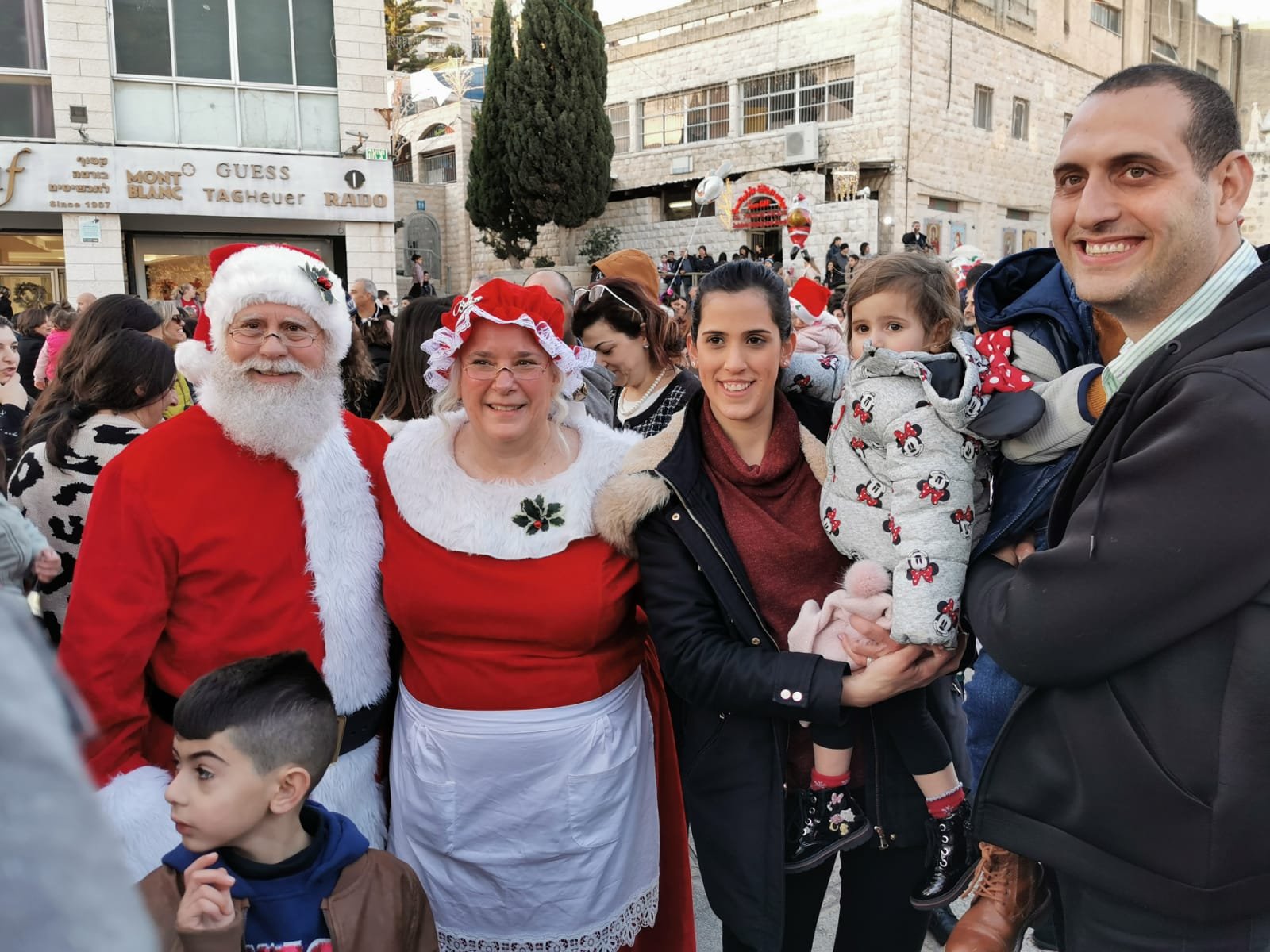 مشاركة واسعة في مسيرة الميلاد التقليدية بحسب التقويم الشرقي في الناصرة-23