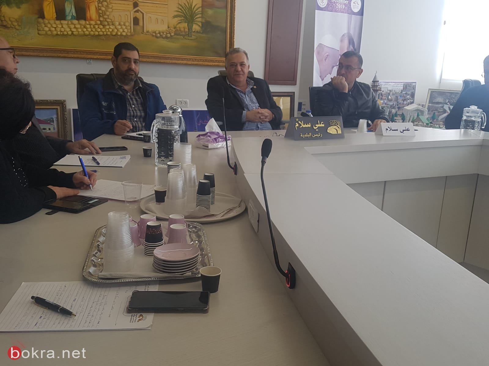  اجتماع طارئ لبلدية الناصرة بخصوص الكورونا-0