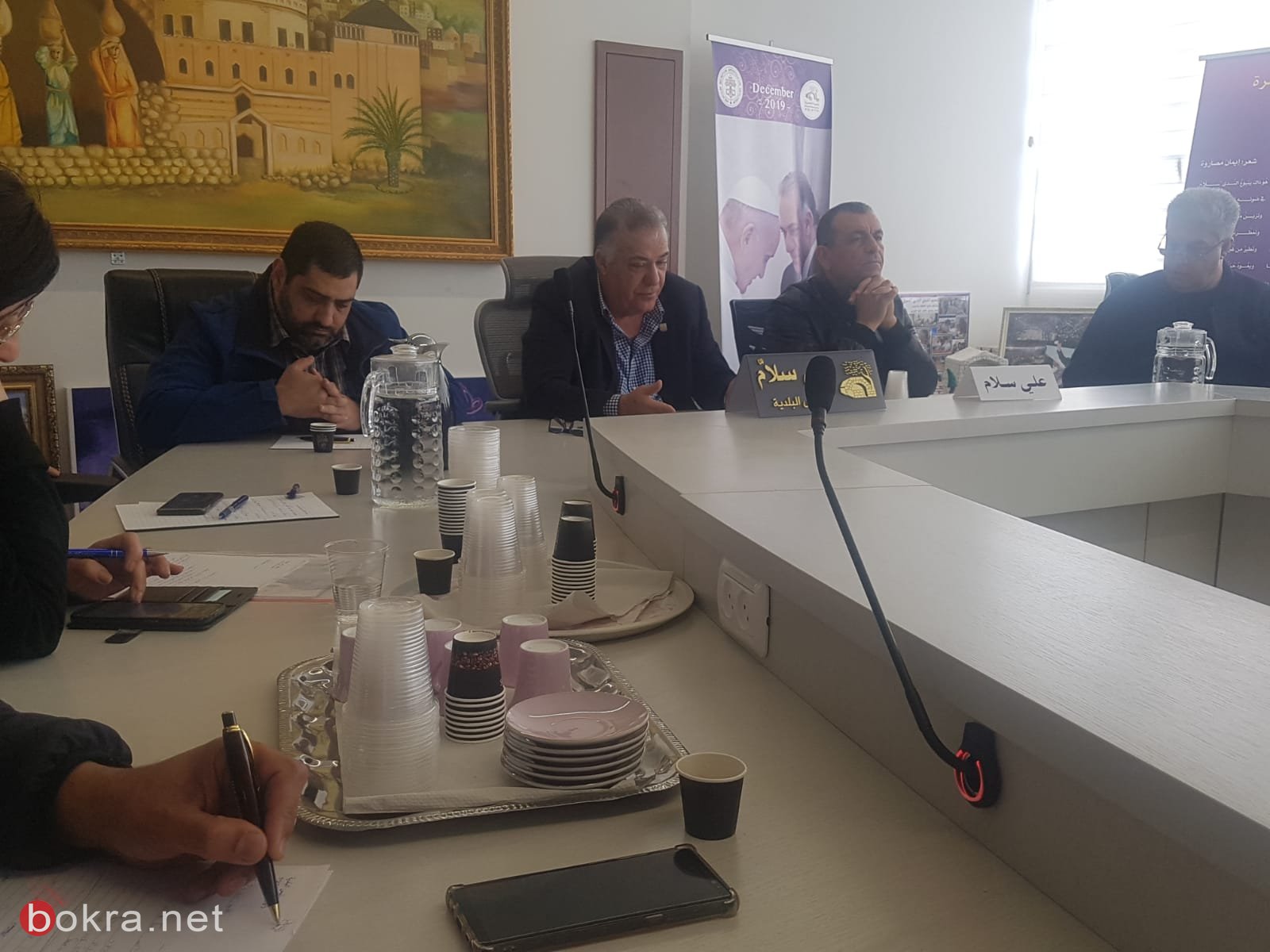  اجتماع طارئ لبلدية الناصرة بخصوص الكورونا-4