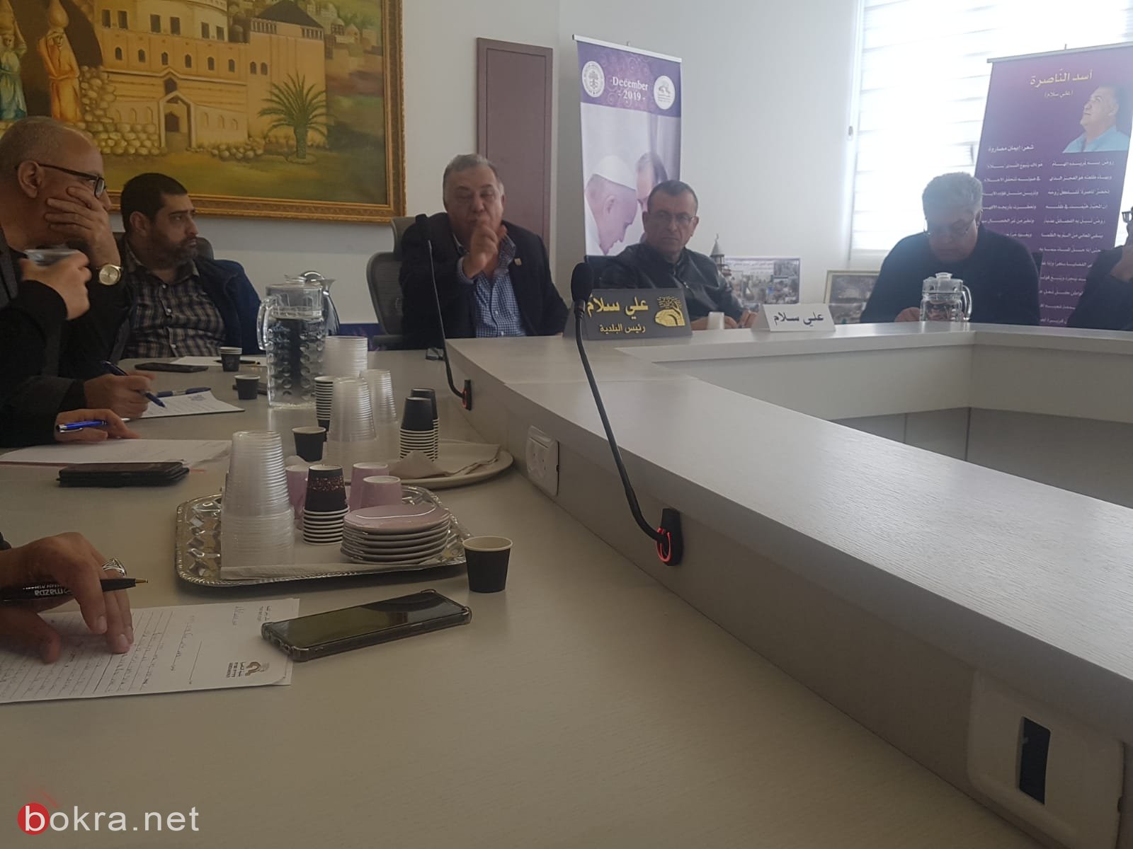  اجتماع طارئ لبلدية الناصرة بخصوص الكورونا-10