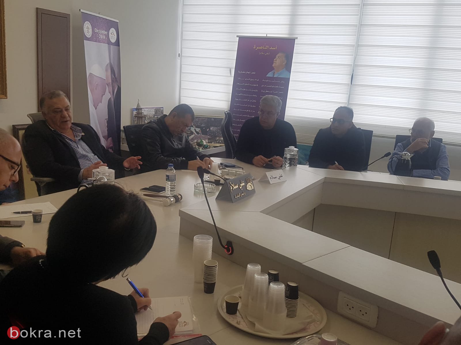 اجتماع طارئ لبلدية الناصرة بخصوص الكورونا-11