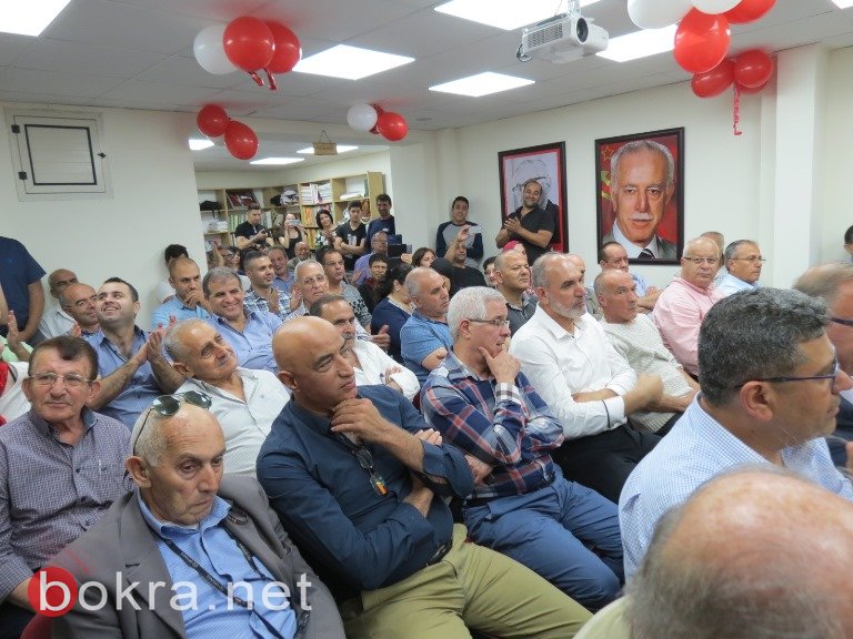 مشاركة واسعة في افتتاح نادي الحزب الشيوعي والجبهة في عرابة -45