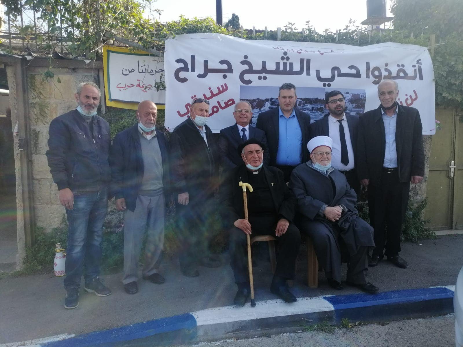 الشيخ عكرمة صبري يثمن زيارة الأب مسلم لمدينة القدس-0