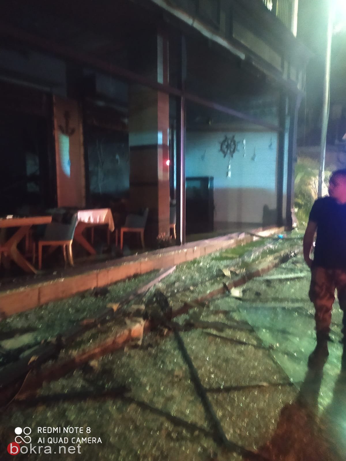 الدفاع المدني يخمد حريق مطعم في رام الله التحتا-2