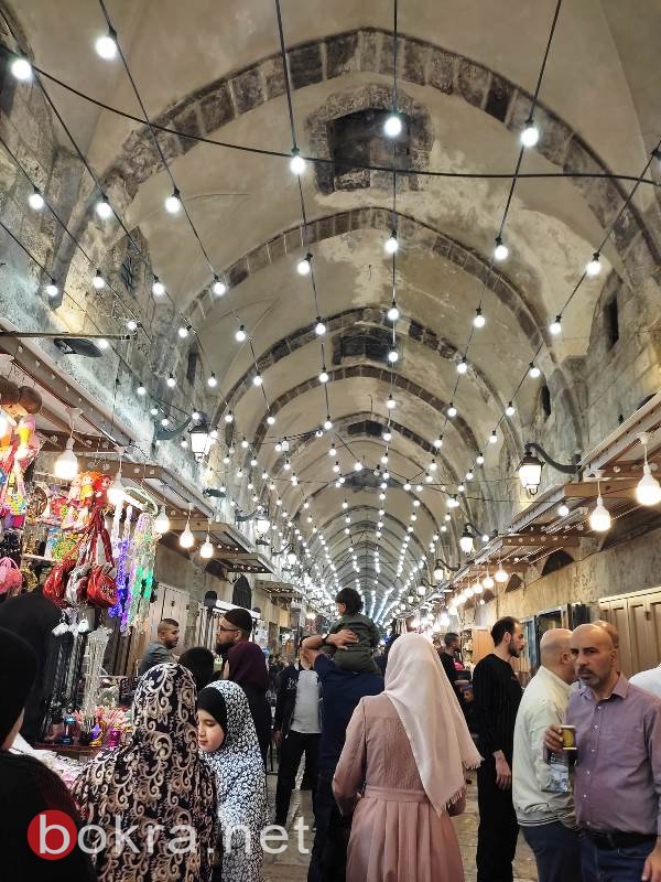 في رمضان : زوار القدس من الضفة والداخل يحيون أسواقها-3
