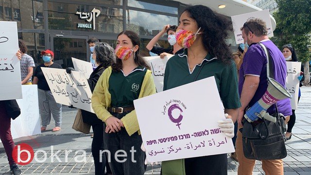 حيفا: صرخة عربية يهودية صاخبة ضد قتل وتعنيف النساء -5