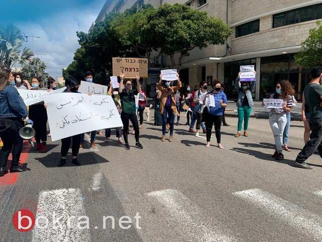 حيفا: صرخة عربية يهودية صاخبة ضد قتل وتعنيف النساء -33