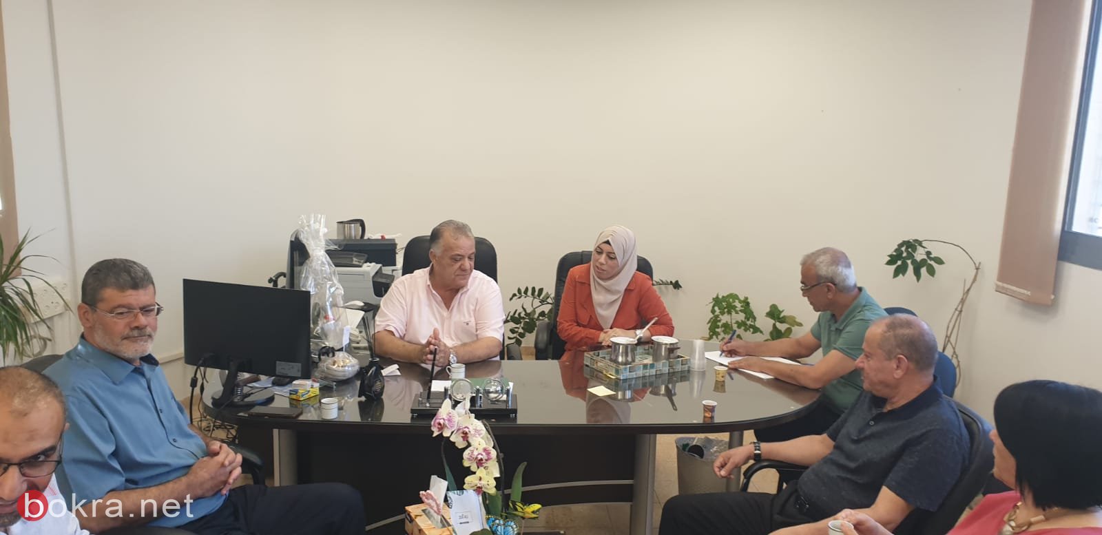 رئيس بلدية الناصرة يتابع زياراته التفقدية لمدارس المدينة-7