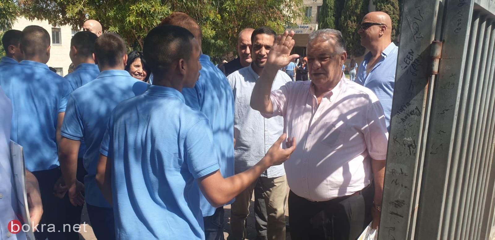 رئيس بلدية الناصرة يتابع زياراته التفقدية لمدارس المدينة-10