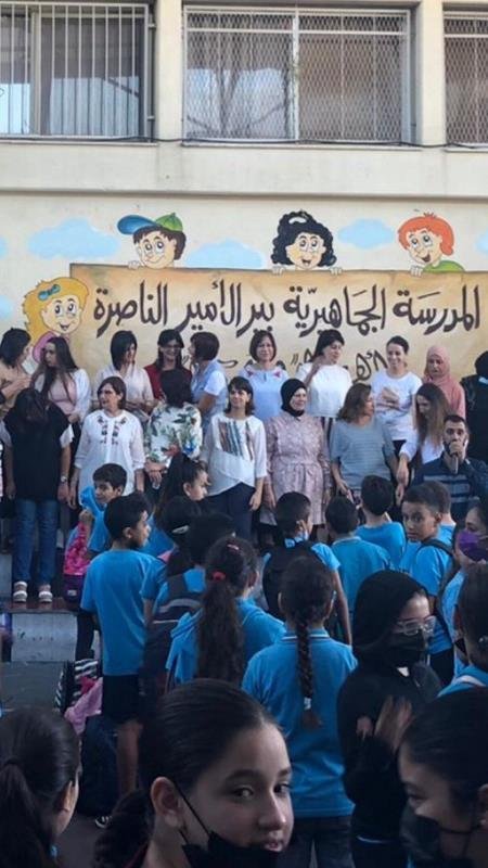 تكريمٌ مُبجّلٌ بيوم المعلّم في مدرسة بئر الأمير-الناصرة احتفاءً بجهود الطاقم-14
