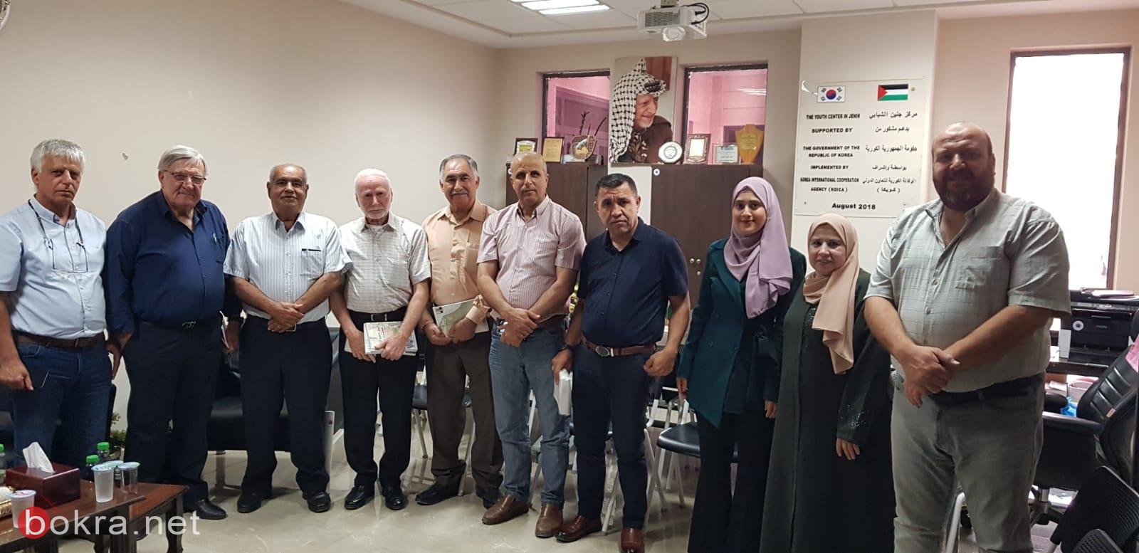 لقاء عمل هامّ بين الاتّحاد العام للكتّاب الفلسطينيّين – الكرمل48 وفعاليّات ثقافيّة في محافظة جنين-2