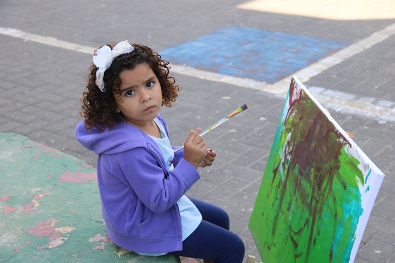 جمعية جوار في الشمال توثق معالم مدينة سخنين بريشة عشرات الرسامين العرب واليهود-11