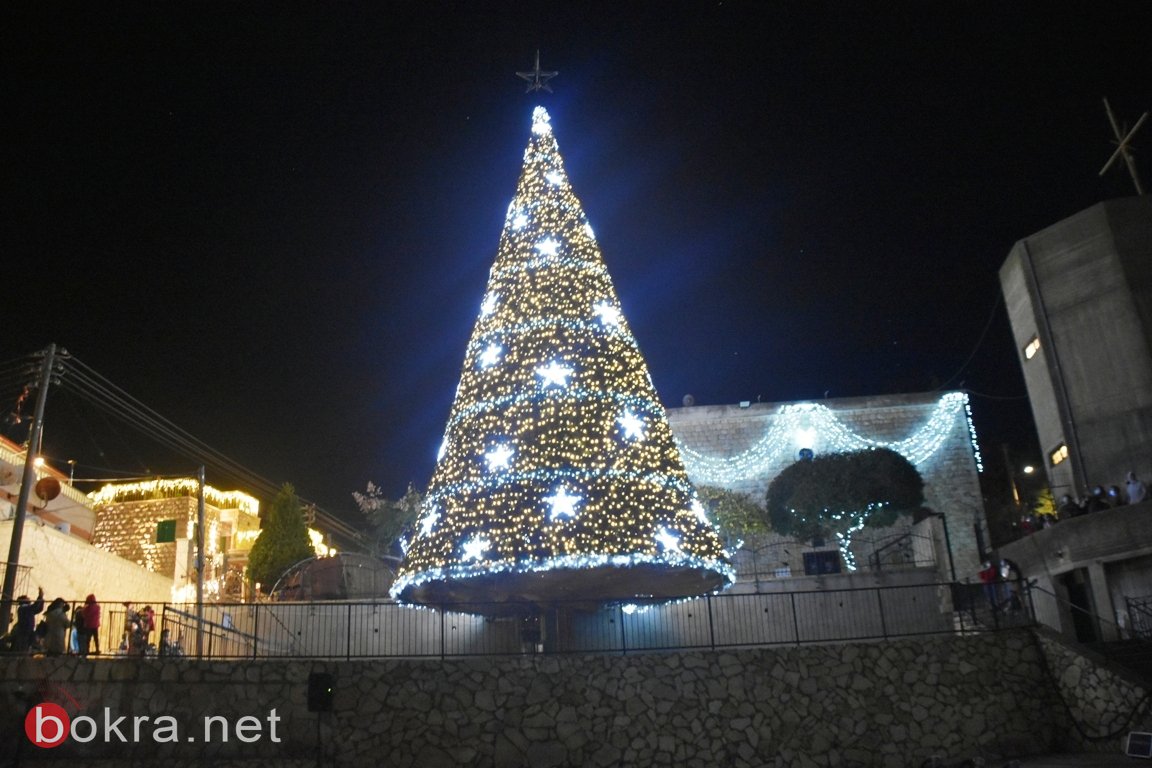 فسوطة: إضاءة شجرة الميلاد بأجواء بهيجة .. رغم الكورونا-20