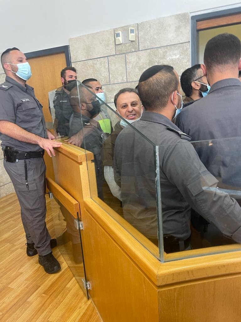 محكمة الناصرة: جلسة محاكمة أسرى "نفق الحرية" تشهد توترًا واعتداءات-9