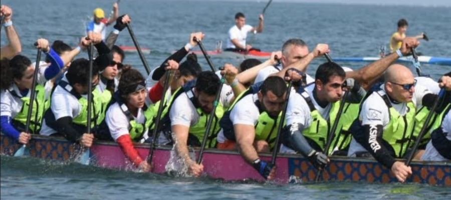 نادي دولفينز عكا " التابع للمراكز الجماهيرية- أسوار عكا يشارك ببطولة اوروبا لقوارب الدراغون-2