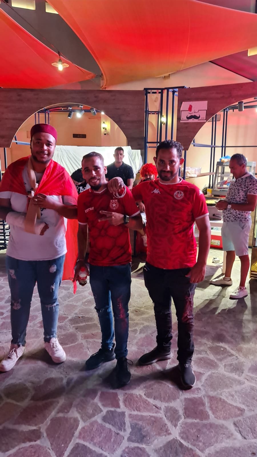 قطر: احتفالات باقصاء المغرب لاسبانيا من كأس العالم-1