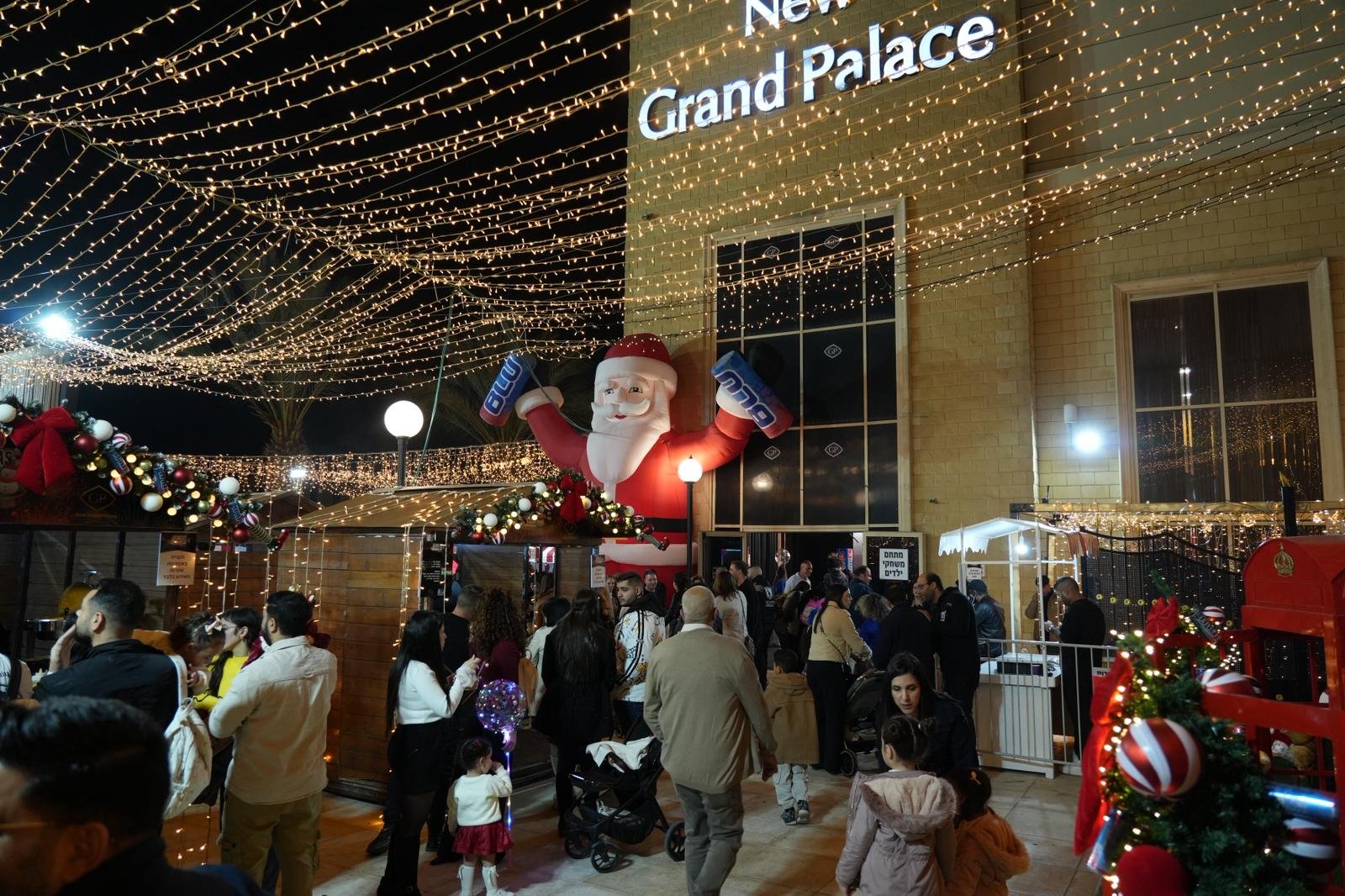انطلاق اليوم الثالث لأكبر وأضخم فعاليات كرسمس ماركت في قاعات New Grand Palace- نوف هجليل-2