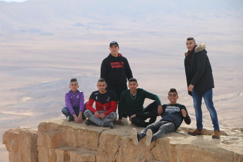 مشاركة نادي التحديات دبوريه في مخيم الشتاء بصحراء النقب-6