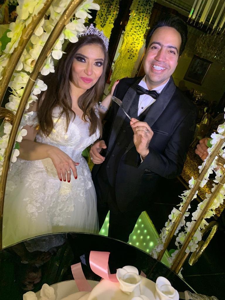 زفاف المطربة المصرية غادة رجب من الشاعر عبد الله حسن-3