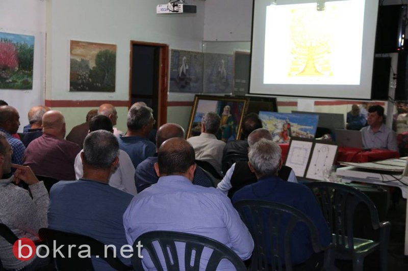 ضمن نشاطات آذار الثقافة معرض لوحات من الدامون وظاهر العمر يصول ويجول في طمرة-1