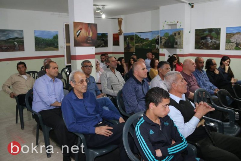 ضمن نشاطات آذار الثقافة معرض لوحات من الدامون وظاهر العمر يصول ويجول في طمرة-7