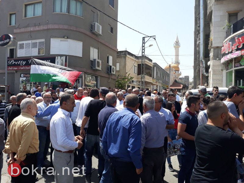 سخنين: مظاهرة قُطرية دعمًا لغزة -9