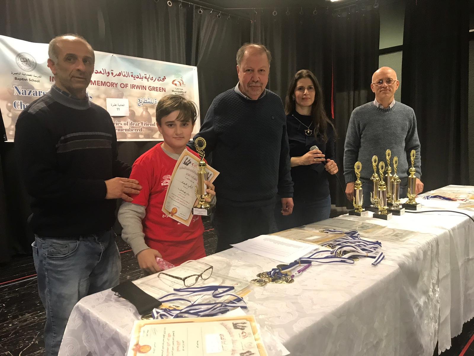 الناصرة: بطولة الشطرنج الحادية عشرة في المدرسة المعمدانية-23