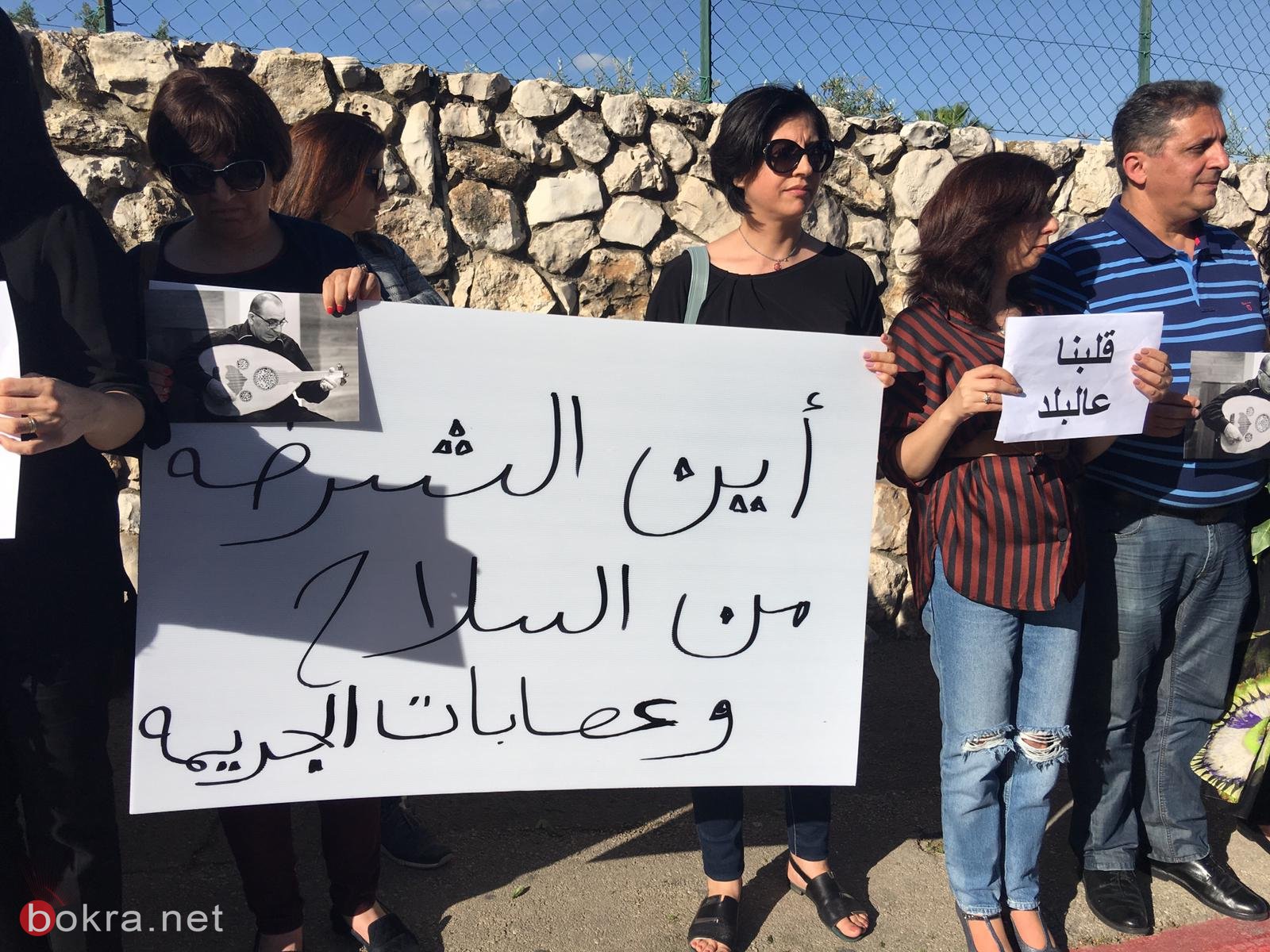 الناصرة: الآلاف يشيّعون الفنان توفيق زهر ضحية جريمة القتل-36