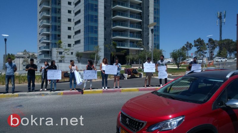 طلاب الجامعات في حيفا والقدس وتل أبيب يتظاهرون احتجاجا على ممارسات الشرطة-2